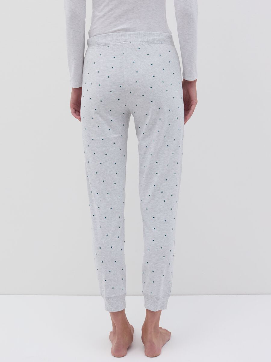 Pyjama trousers with polka dots_3