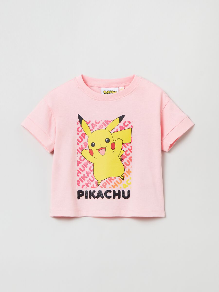 T-shirt with Pokémon Pikachu print_0