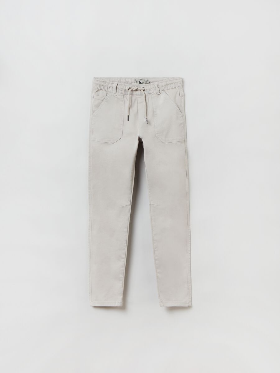 Grand&Hills cotton and Lyocell joggers_0