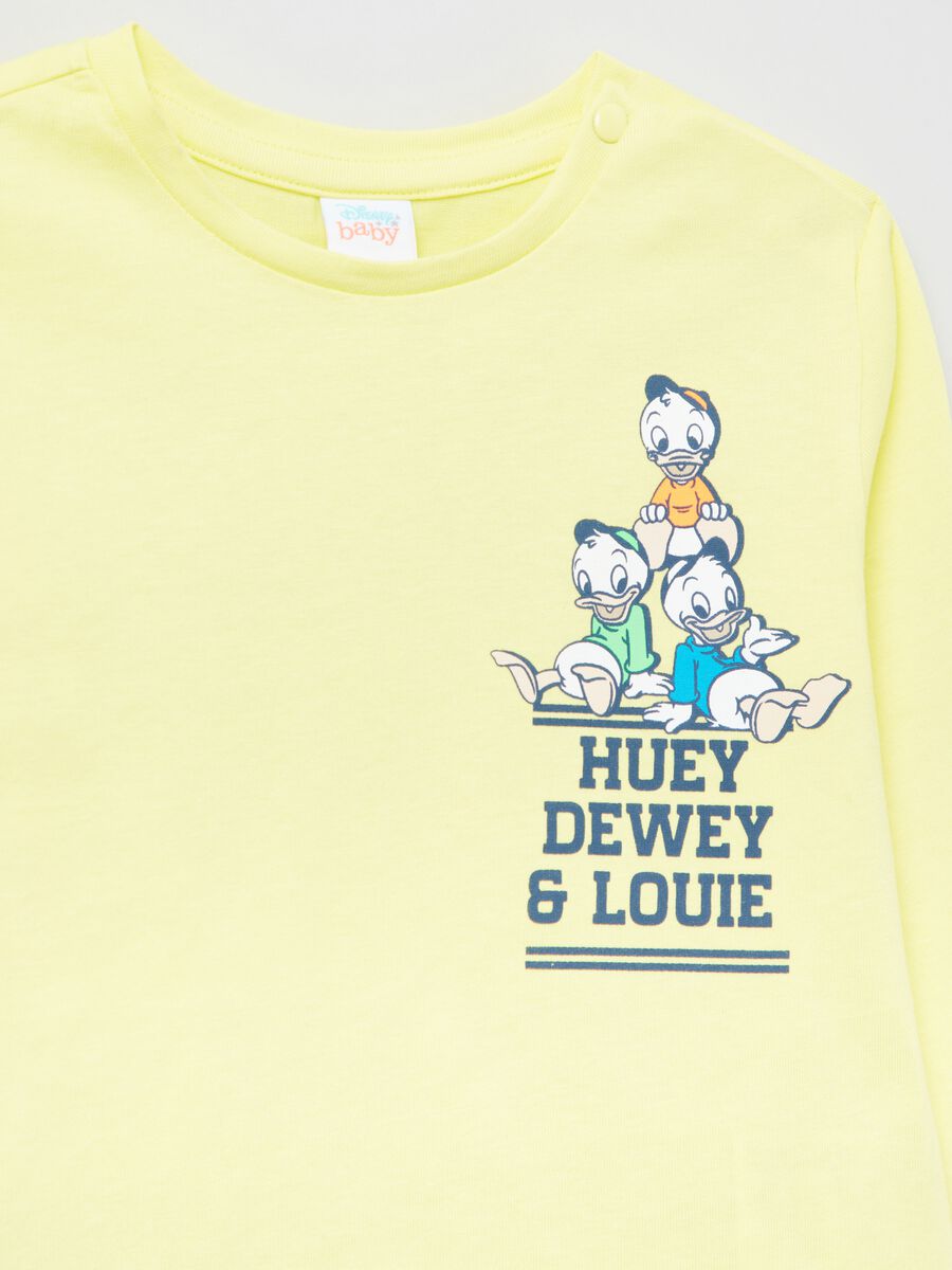 T-shirt con stampa Disney Baby Qui Quo Qua_2