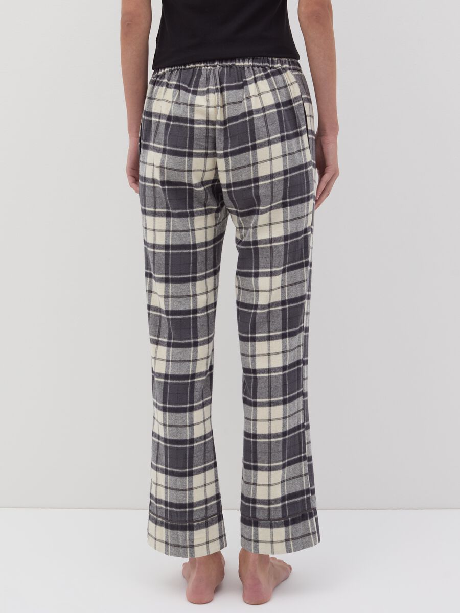 Check pyjama bottoms with lurex_3