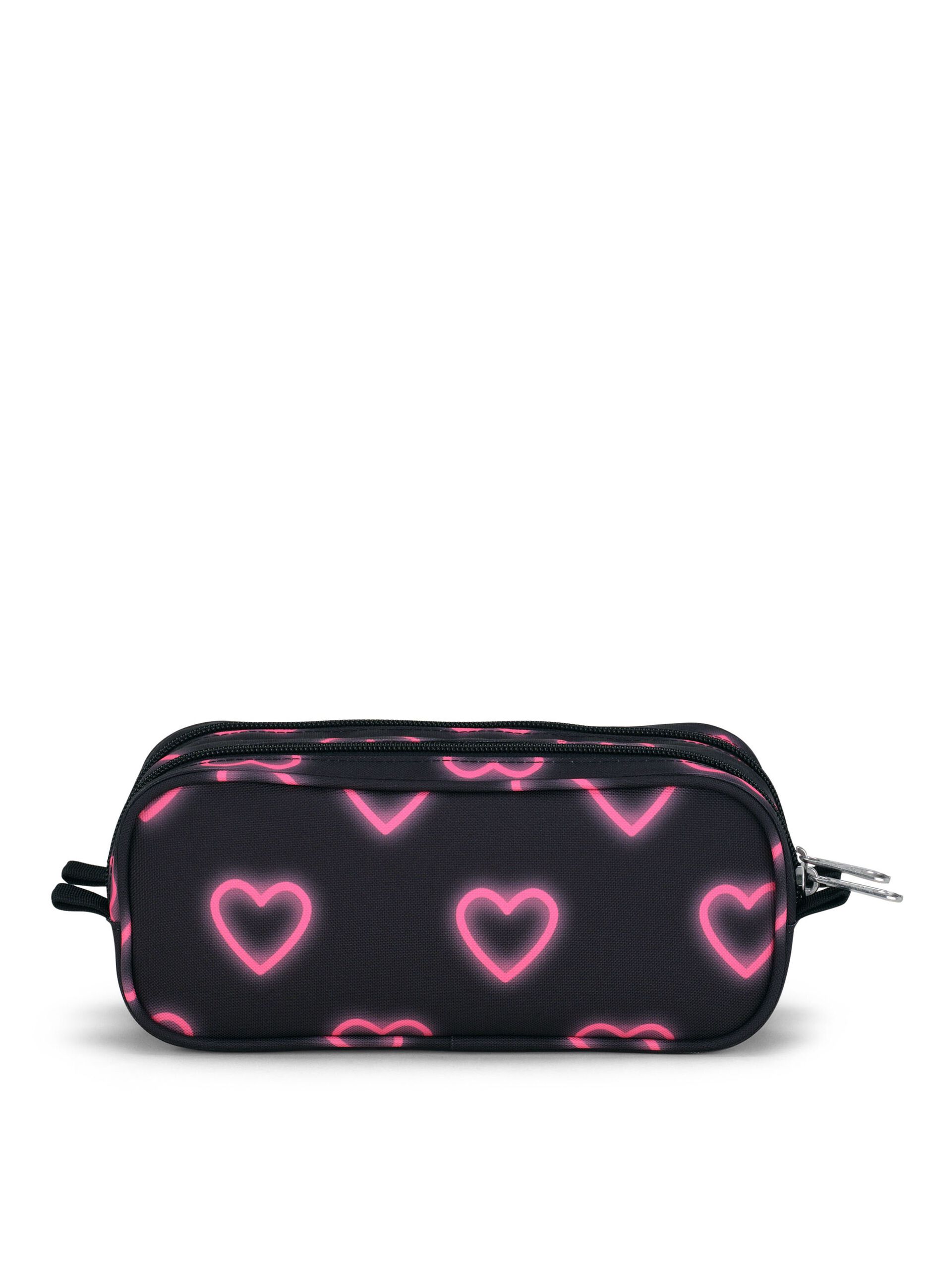 Astuccio Large Accessory Pouch fantasia a cuori