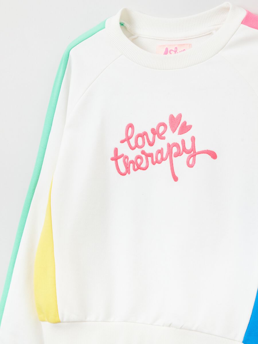 Sweatshirt with Love Therapy embroidery_2