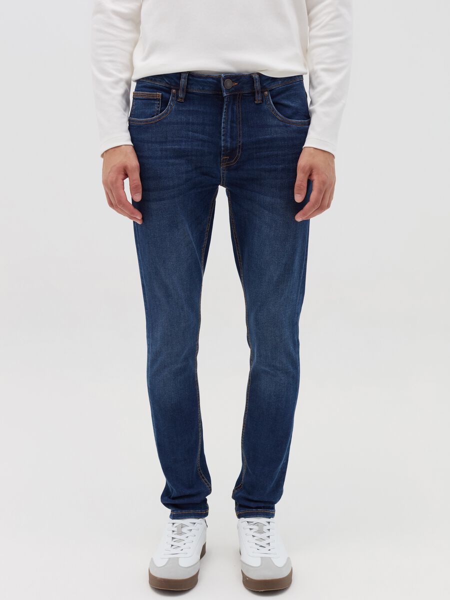 Super-skinny-fit jeans with fading_1