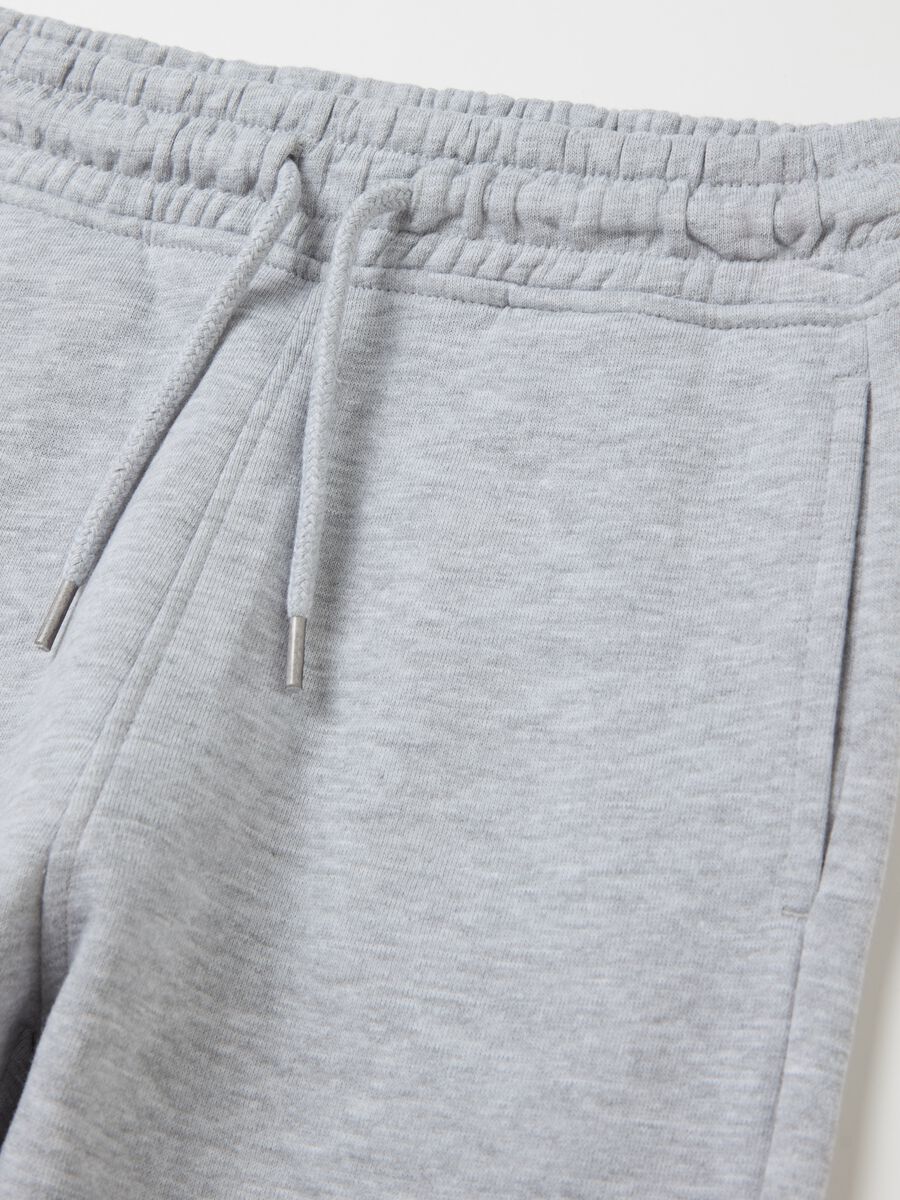 Joggers in organic cotton with drawstring_2