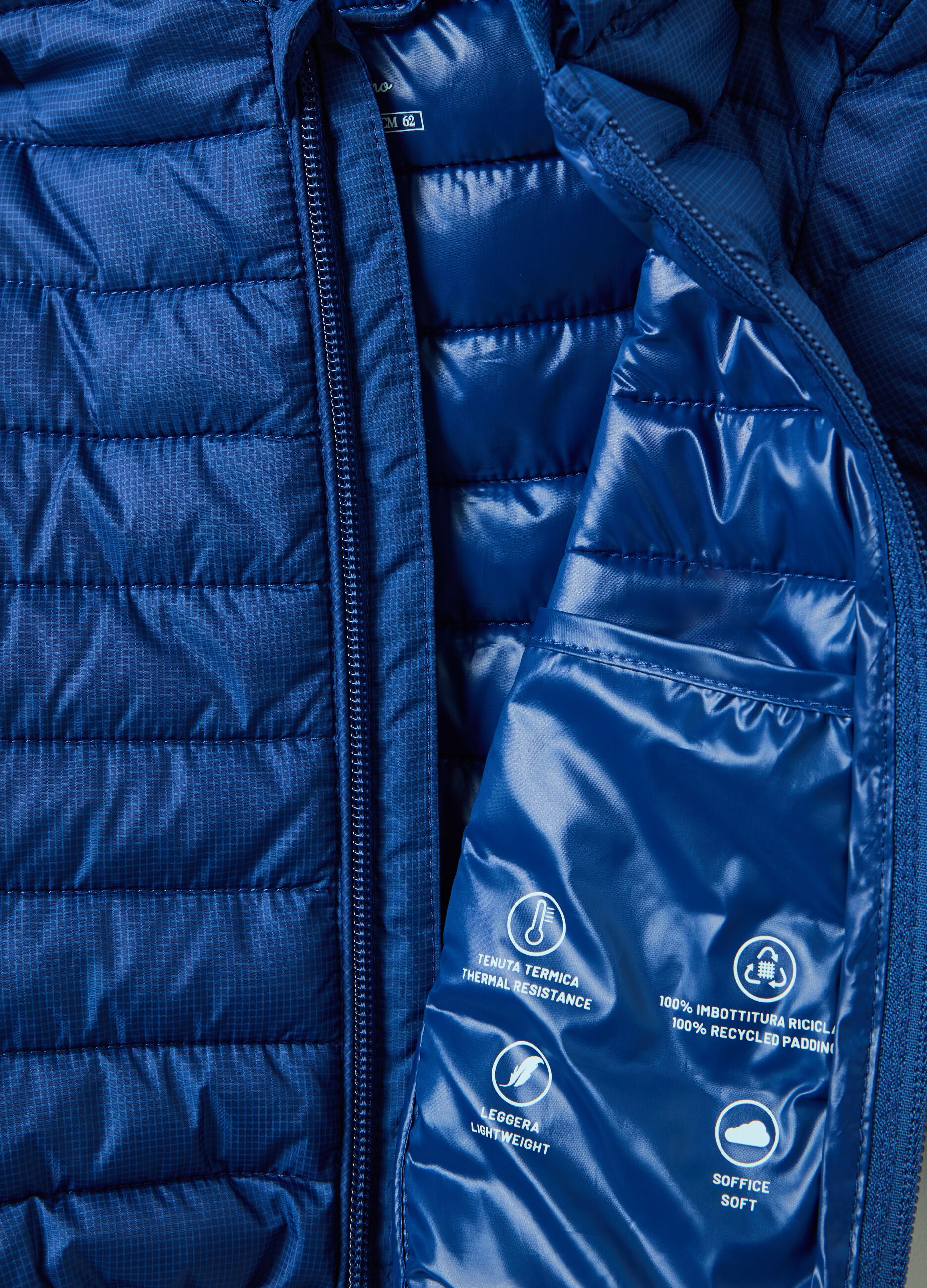 Ultra-light down jacket with hood