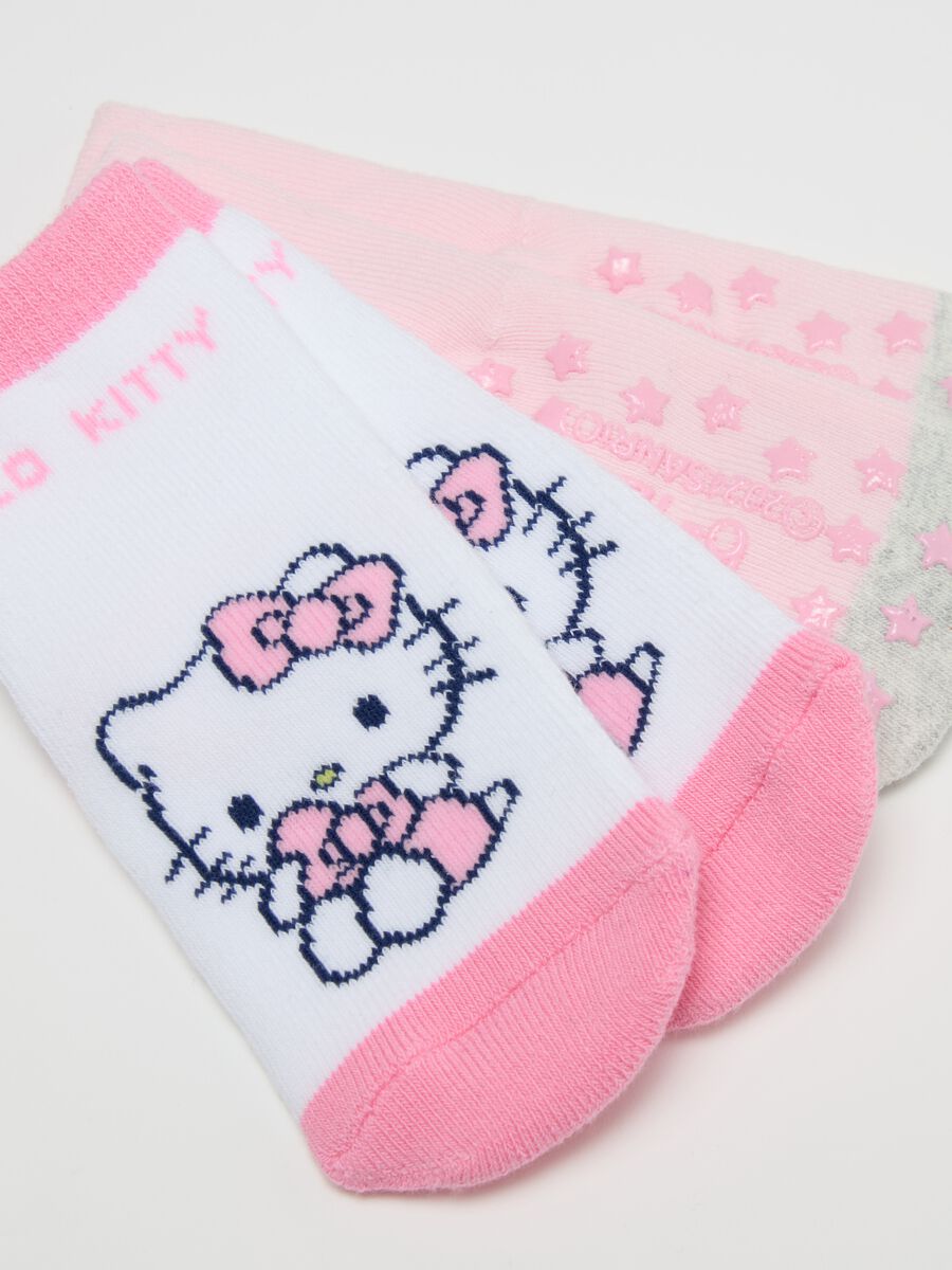 Bipack calze antiscivolo disegno Hello Kitty_2