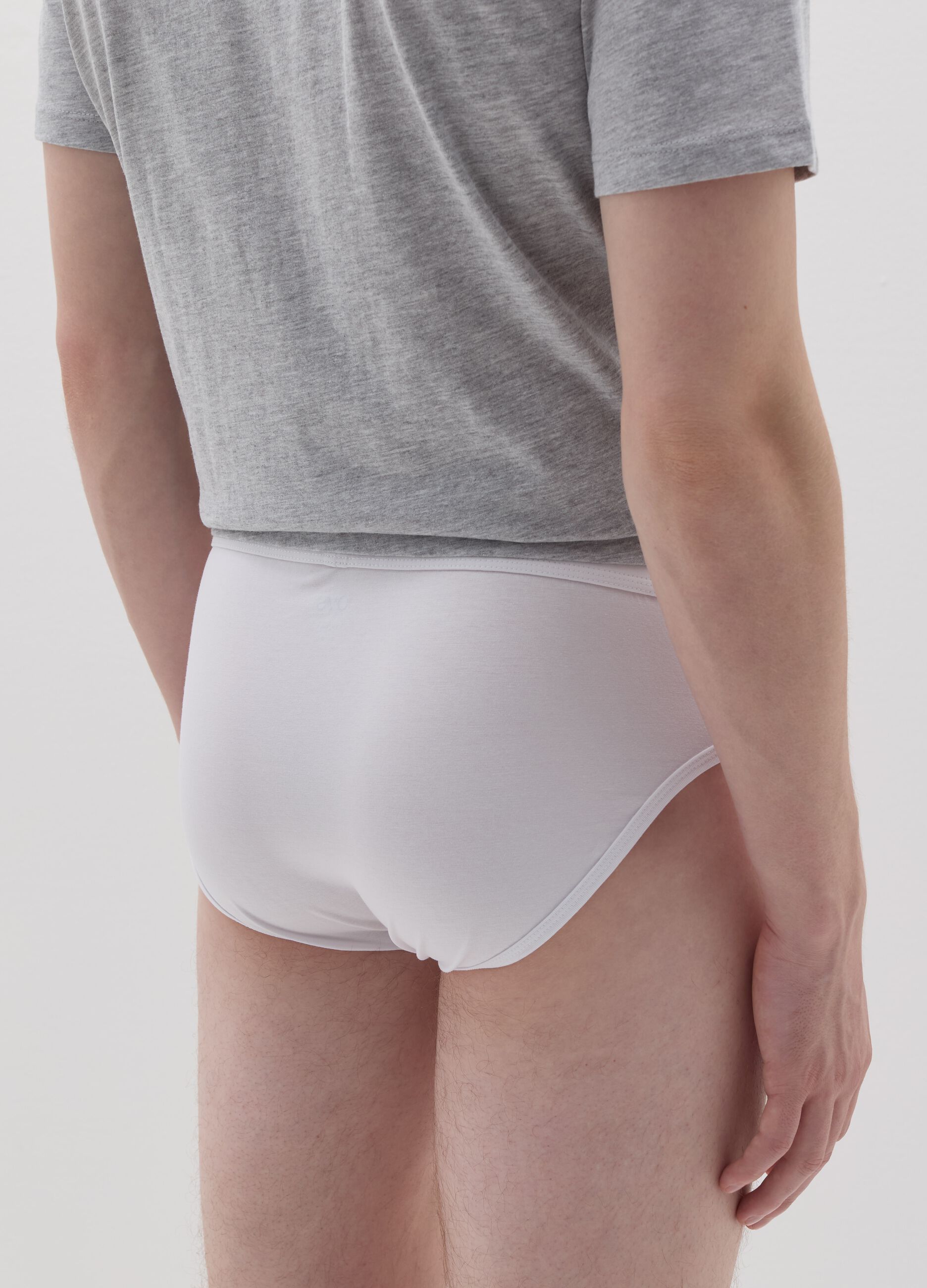 Two-pack briefs in stretch Supima cotton