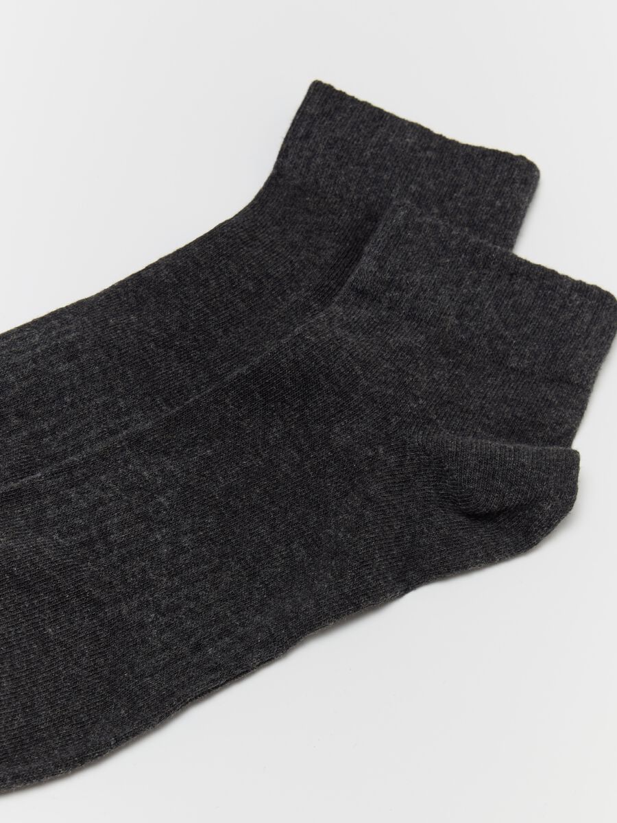 Three-pair pack short stretch socks_1