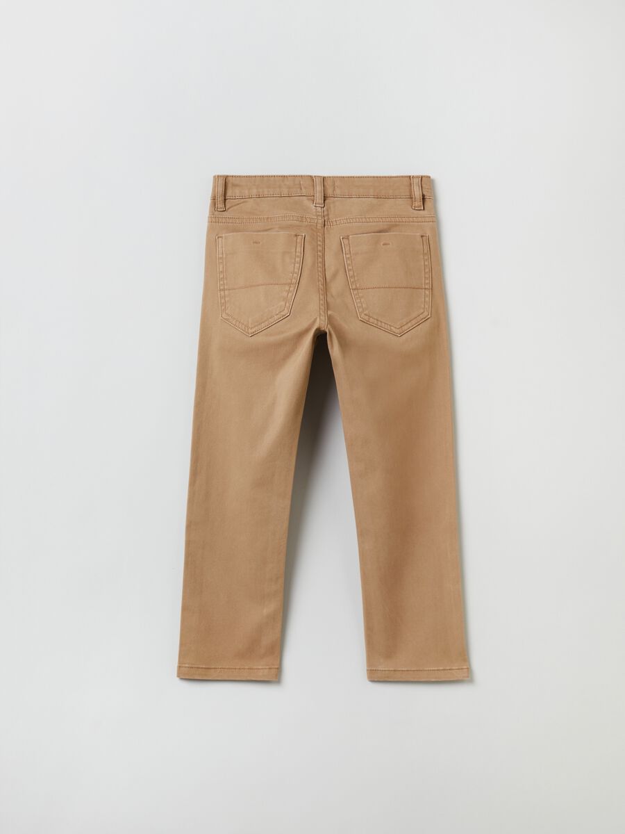 5-pocket slim fit trousers_1