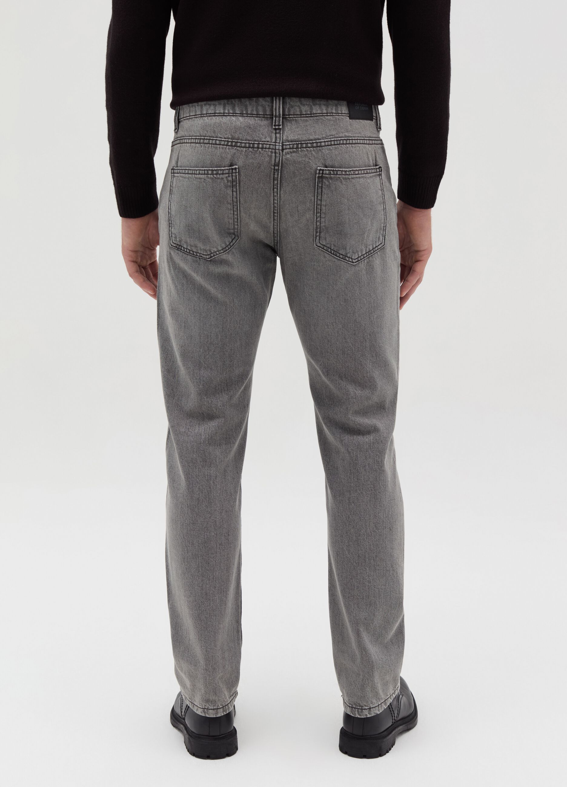 Regular-fit jeans with five pockets