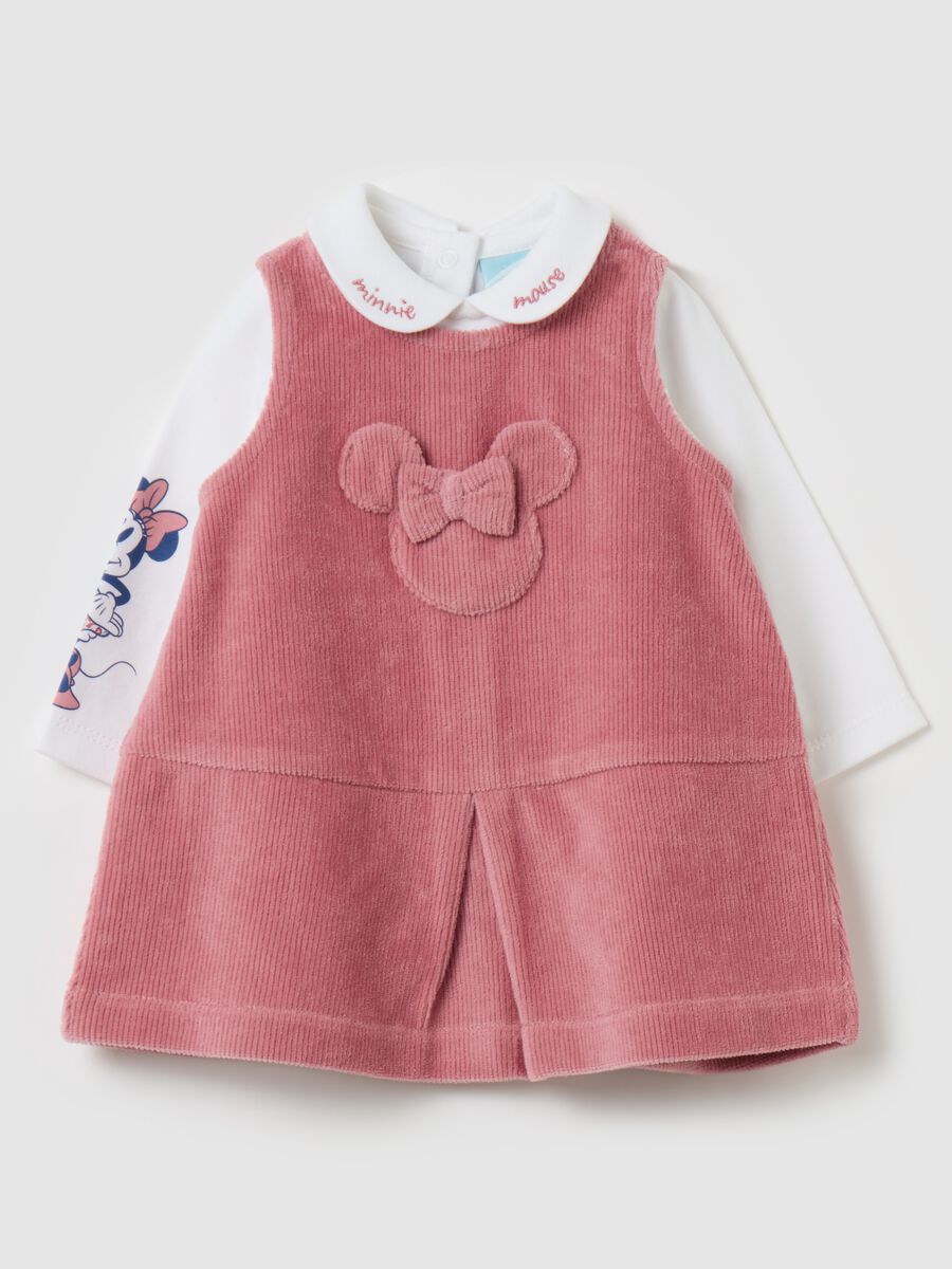 Minnie Mouse T-shirt and sleeveless dress set_0