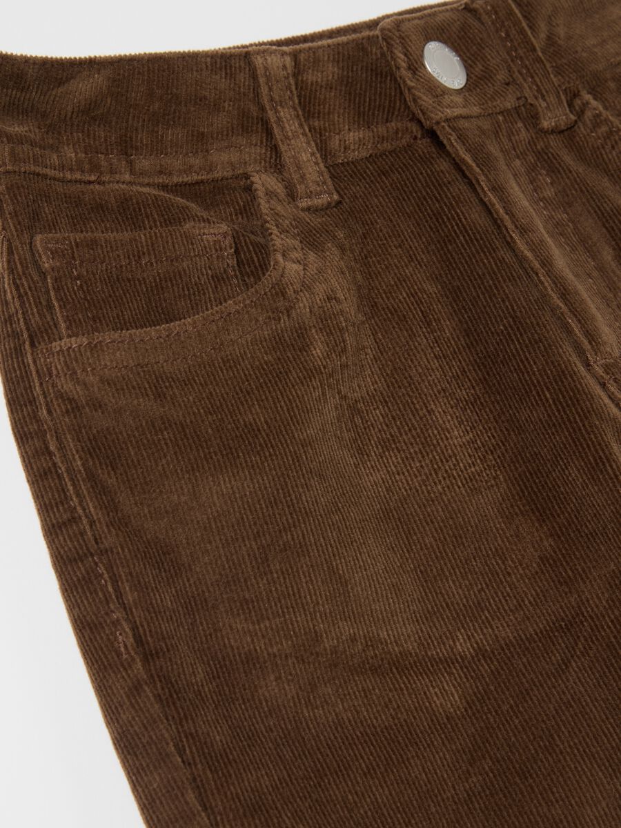 Five-pocket corduroy trousers_3