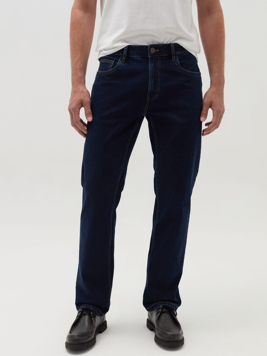 Regular-fit jeans with five pockets_1