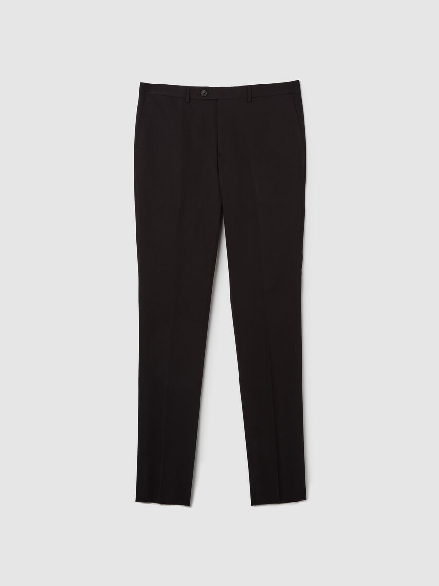 Pantalone regular fit in twill stretch Plus Size_0