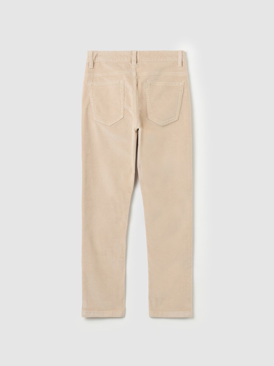 Five-pocket corduroy trousers_1