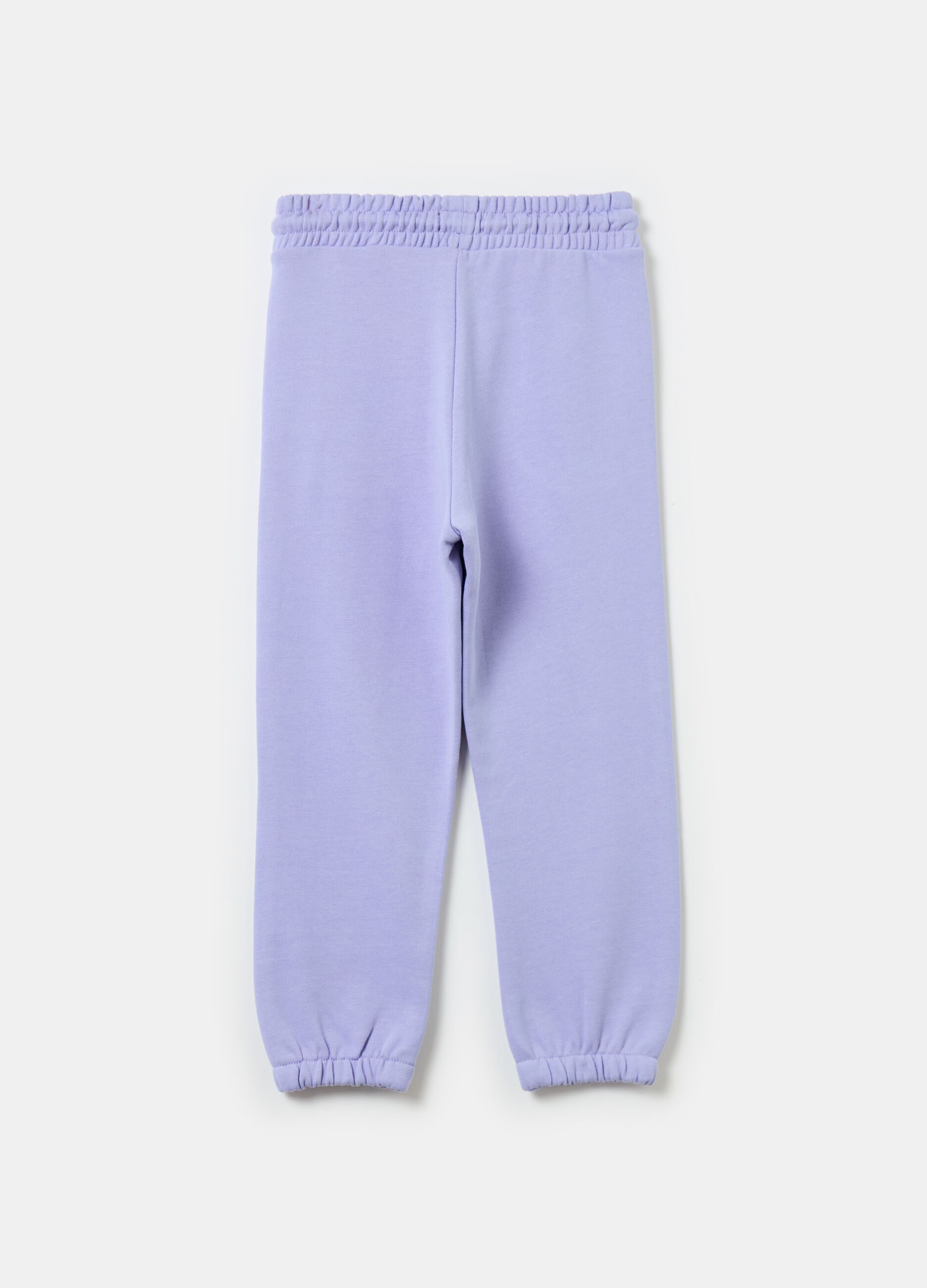 Essential joggers in organic cotton with drawstring