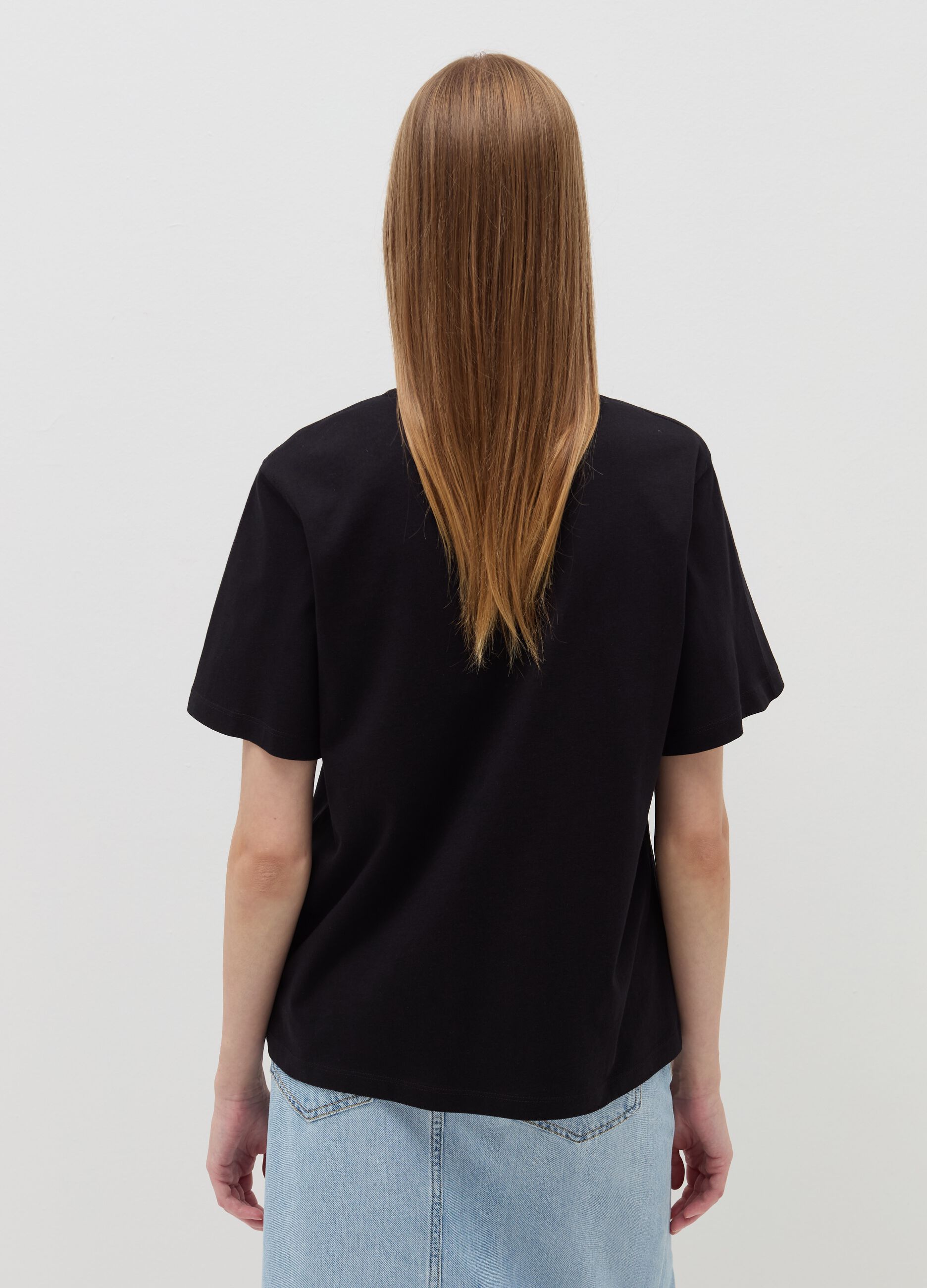 Relaxed-fit T-shirt in cotton