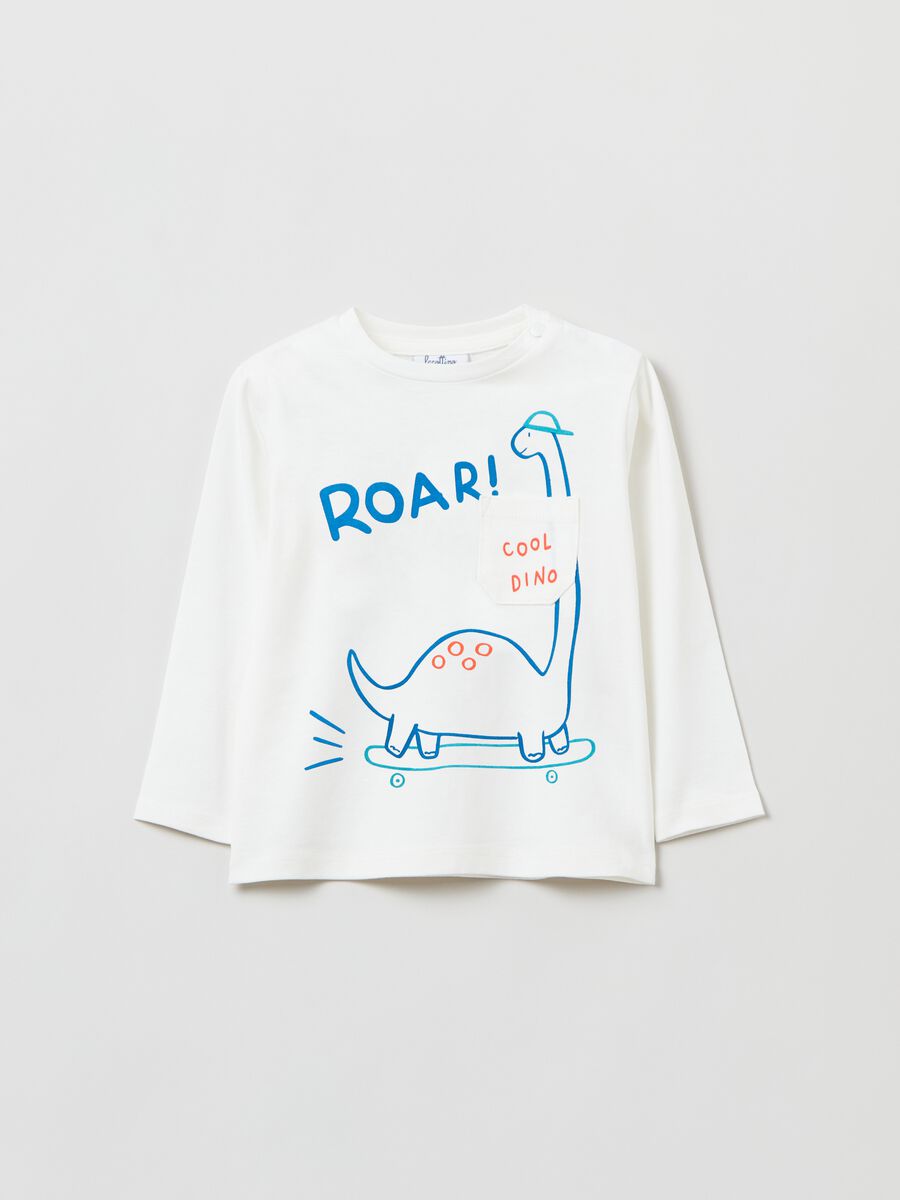 Long-sleeved T-shirt with print_0