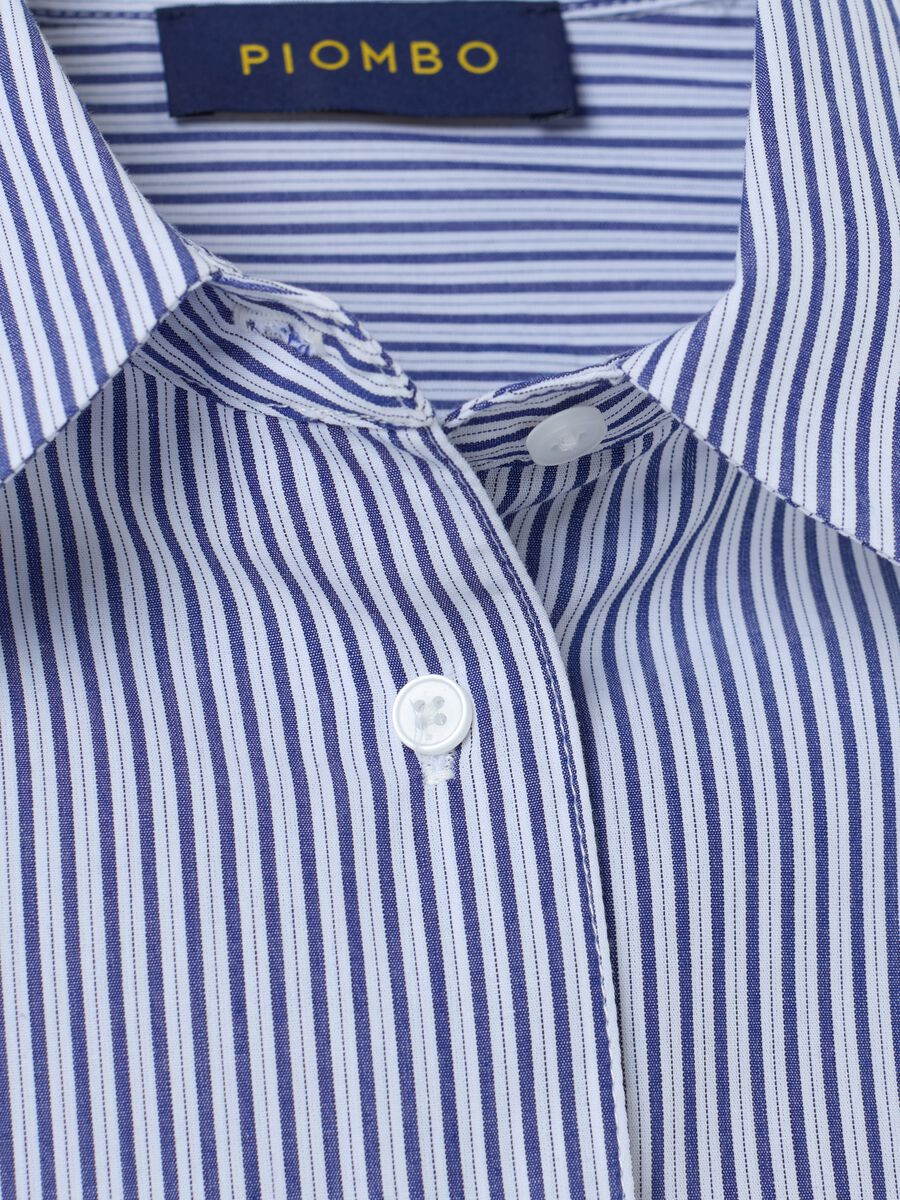 Contemporary shirt in striped cotton_5