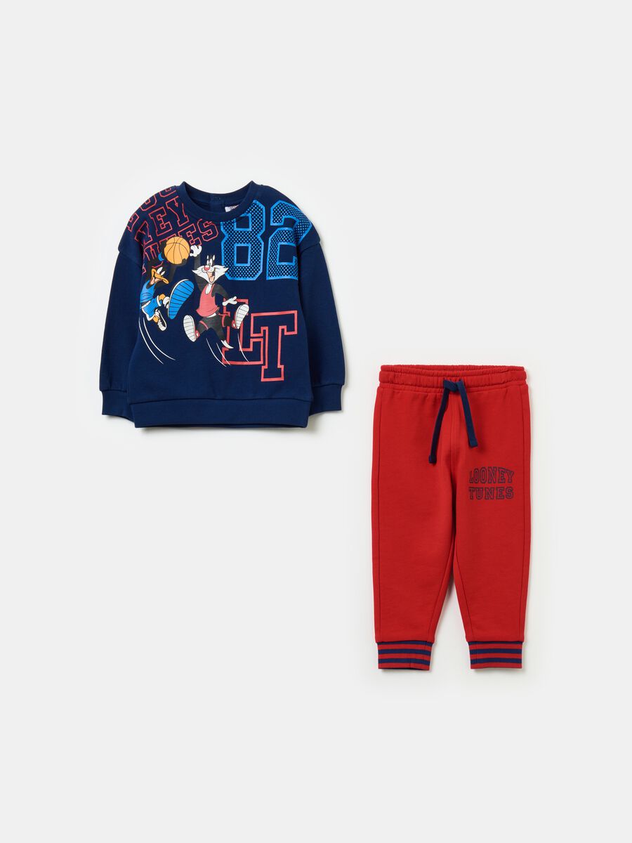 Jogging set with Daffy Duck and Sylvester the Cat print_0