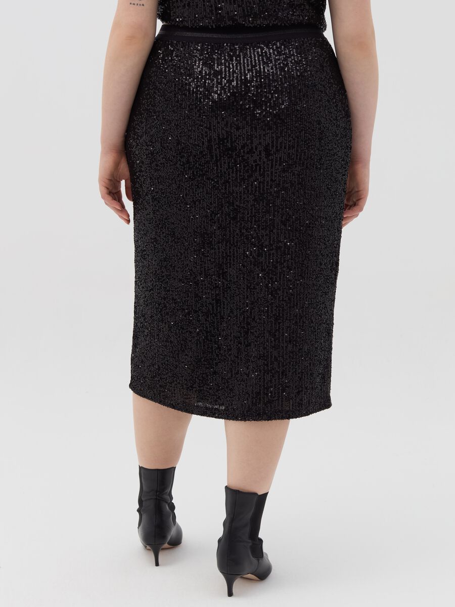 Curvy sequin midi skirt_3