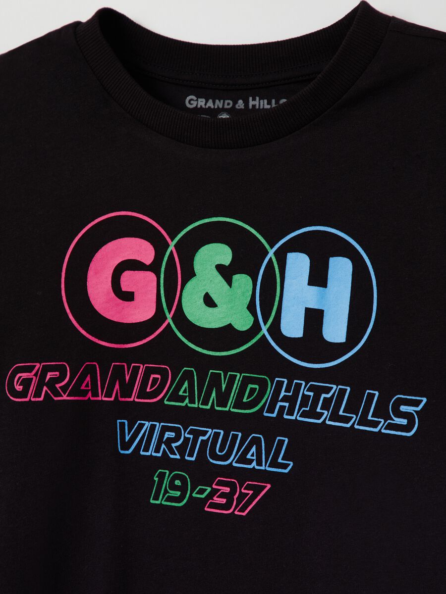 Grand&Hills cotton T-shirt with print_2