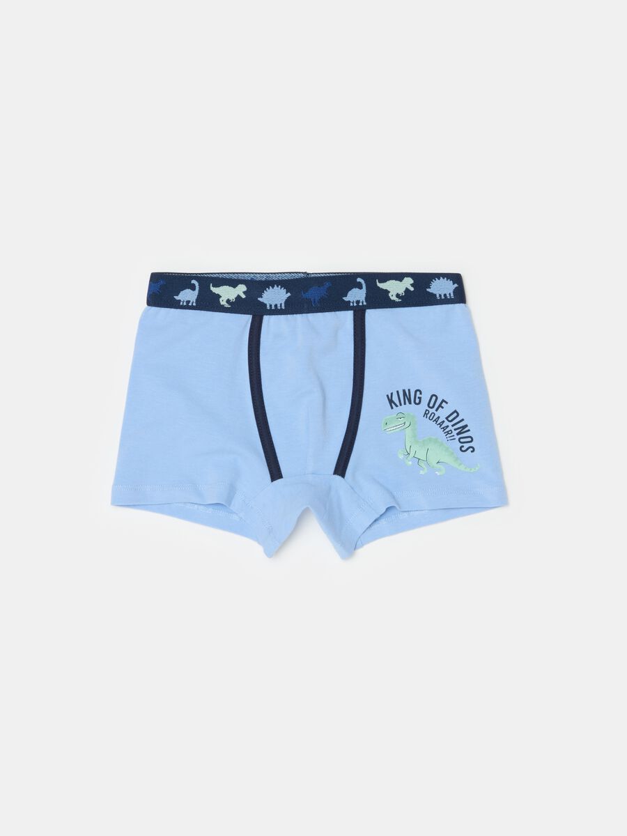 Organic cotton boxer shorts with print_0