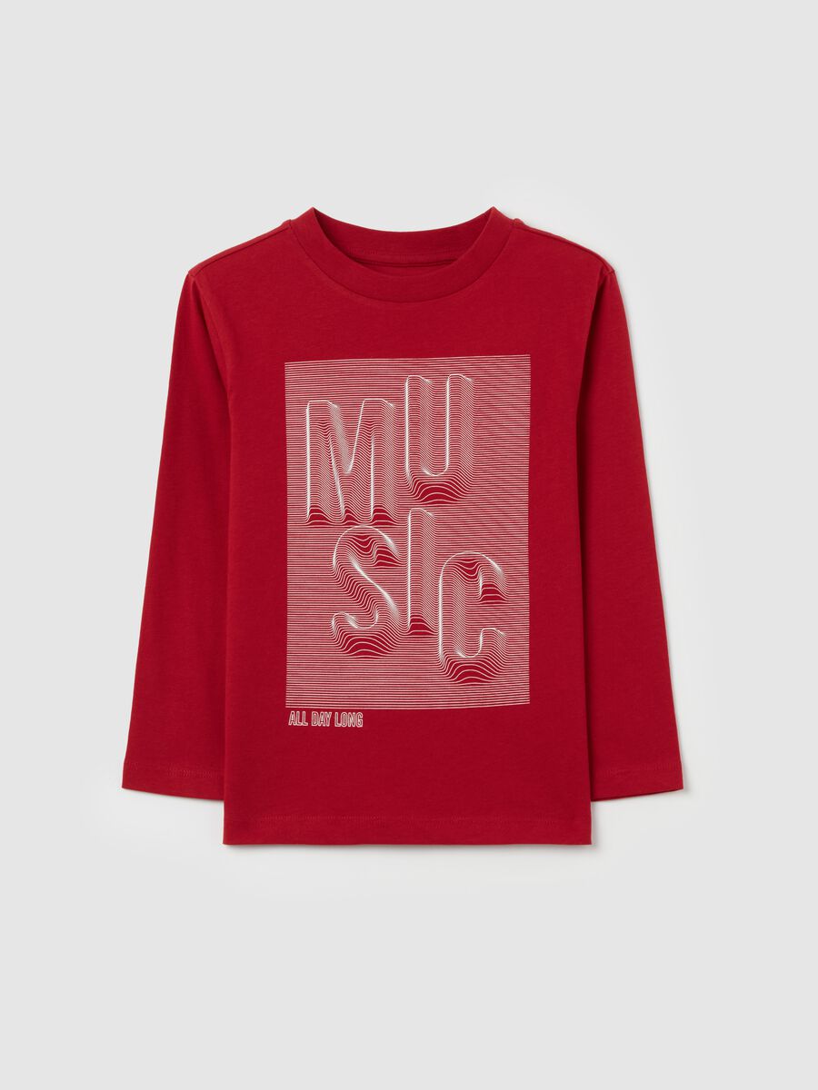 Long-sleeved T-shirt with print_0