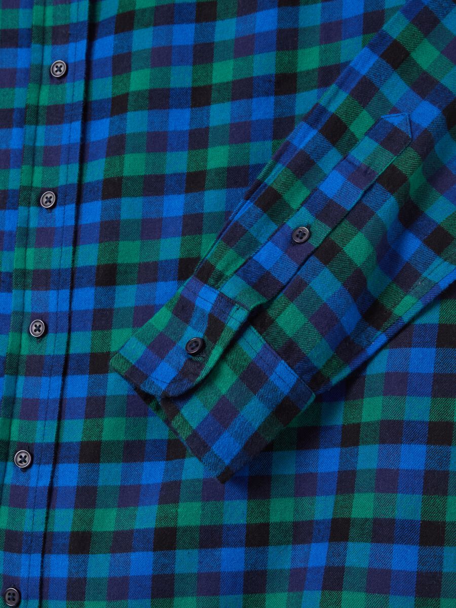 Camicia a quadri button-down_1