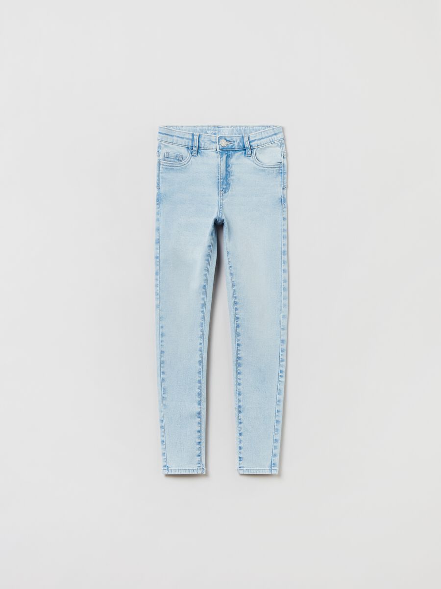 Five-pocket, skinny-fit jeans_0