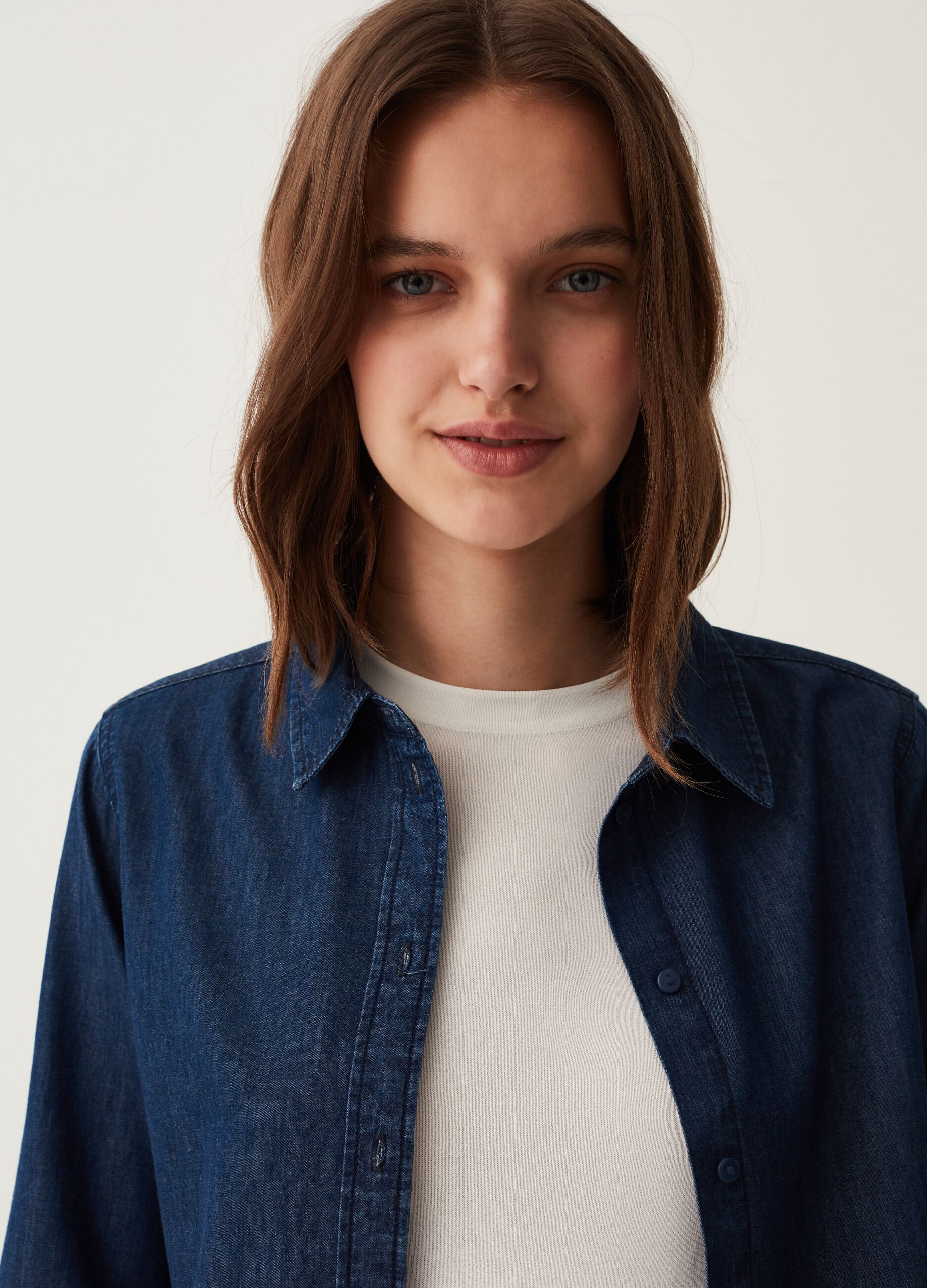 Denim shirt