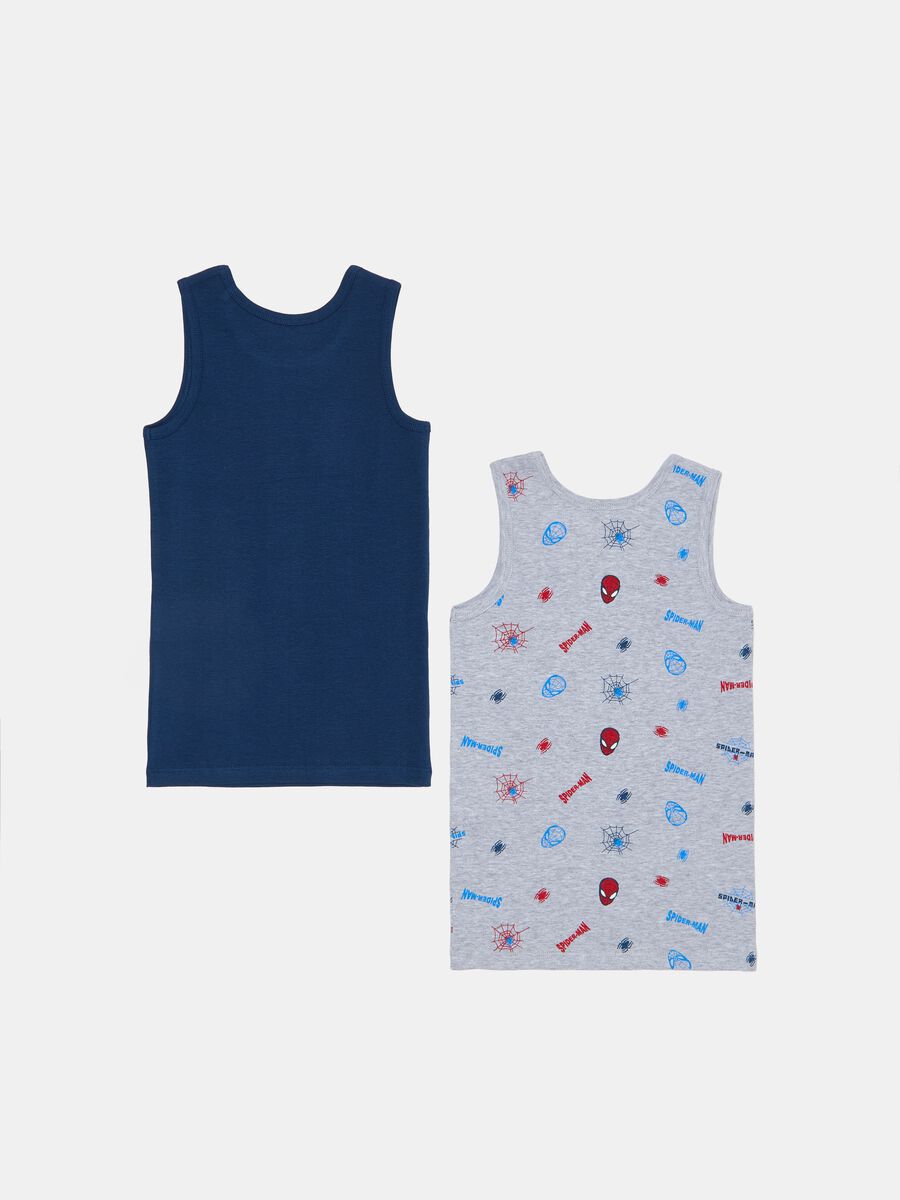 Two-pack racerback vests with Spider-Man print_1