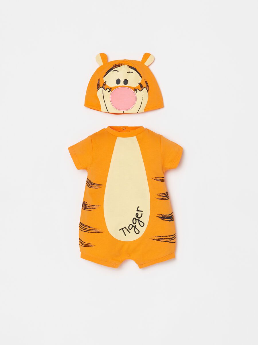 Disney Baby Tigger romper suit and hat set_0