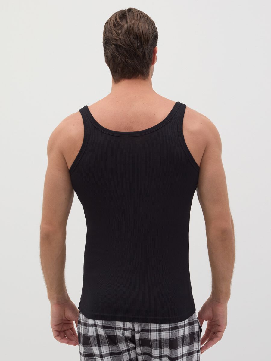 Organic cotton racerback vest with spaghetti straps_3