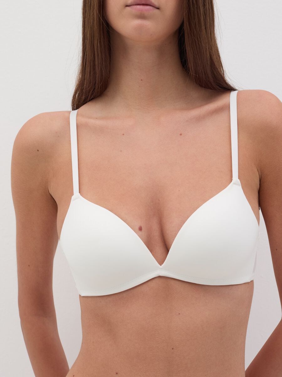 Sara triangle bra with microfibre_1