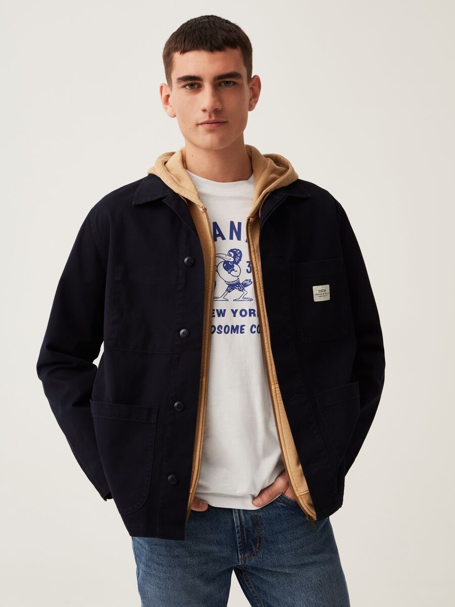 Grand&Hills workwear shacket in cotton _0