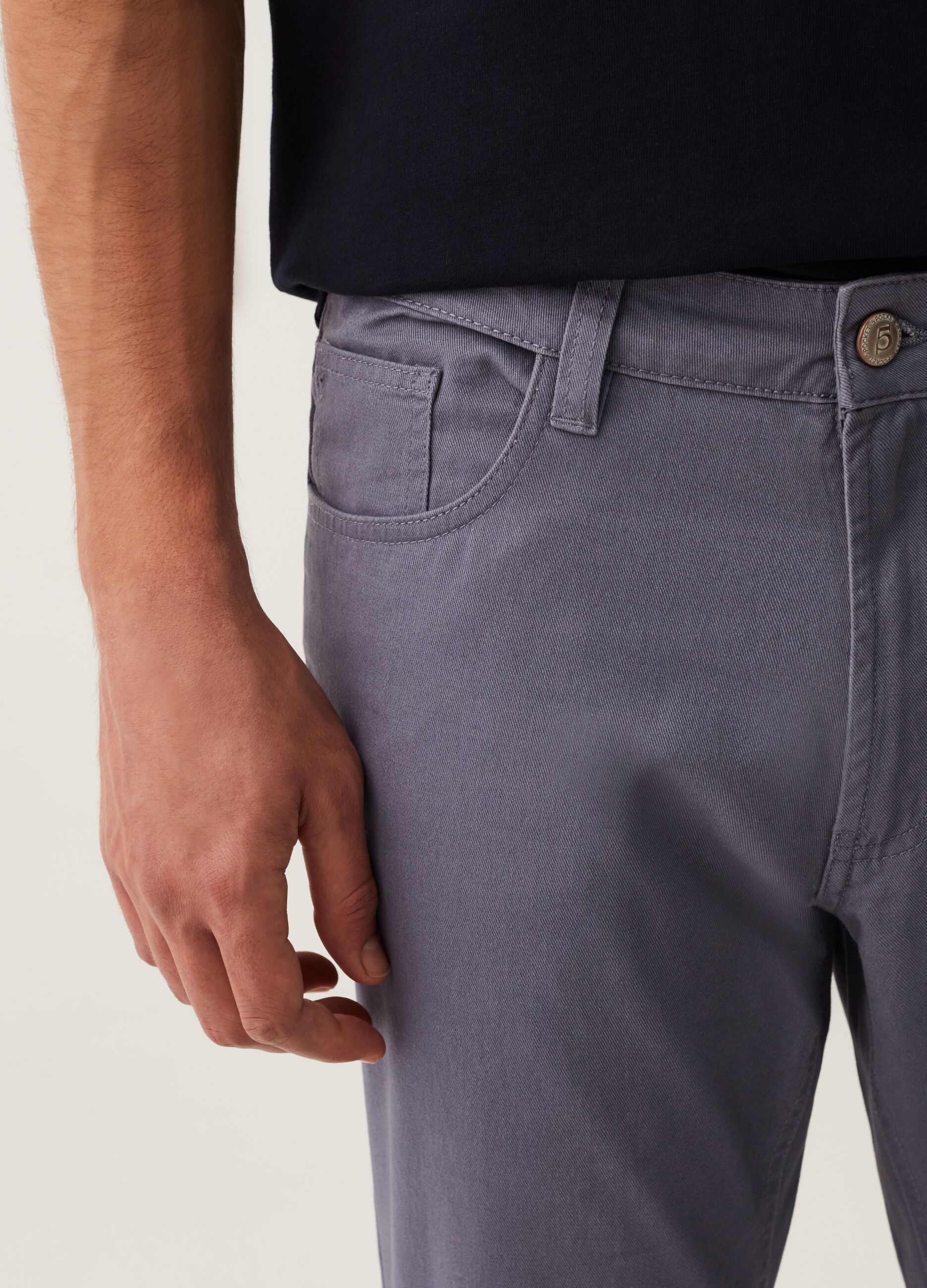 Fivepocket jeans BEST4ME CROPPED in Beige  GERRY WEBER