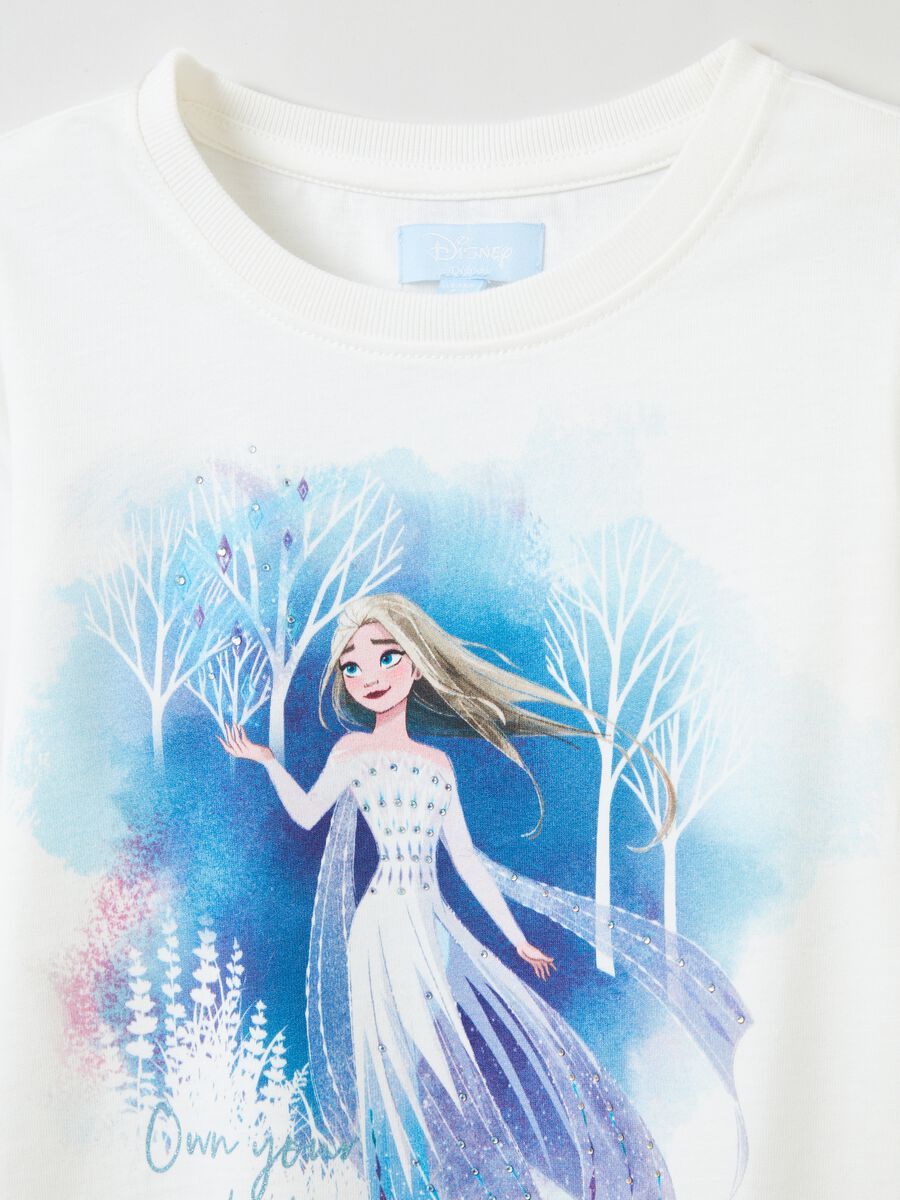 Long-sleeved T-shirt with Frozen print_2