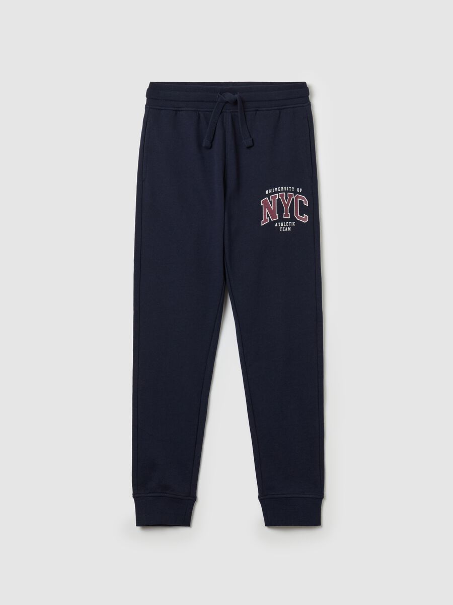 Joggers con coulisse "NYC Athletic Team"_3