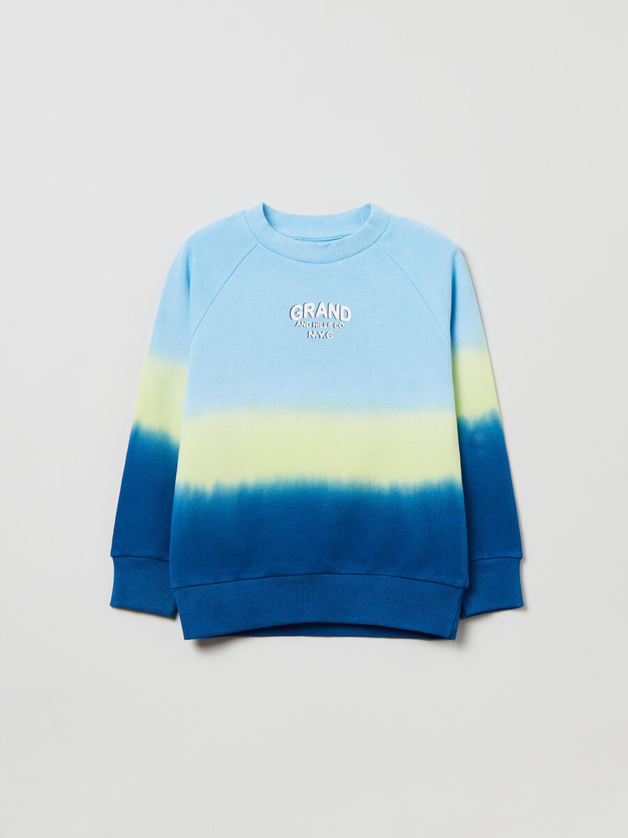 Grand&Hills tie-dye cotton sweatshirt_0