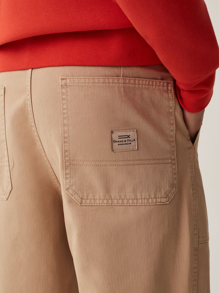 Grand&Hills trousers with herringbone weave_3