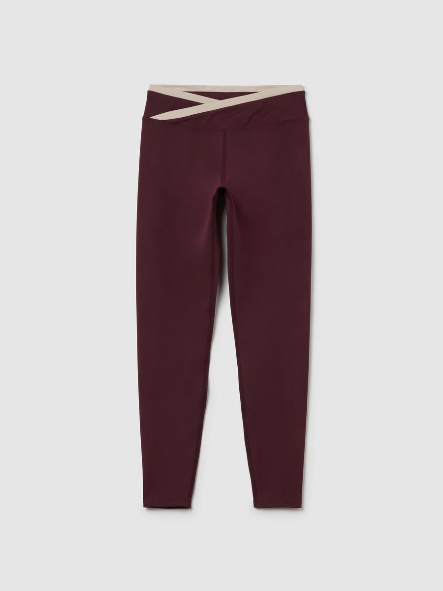 AI•KI leggings with contrasting trim_4