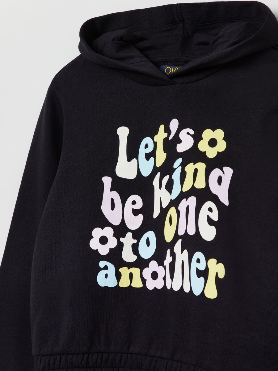 Cotton hoodie with printed lettering_2