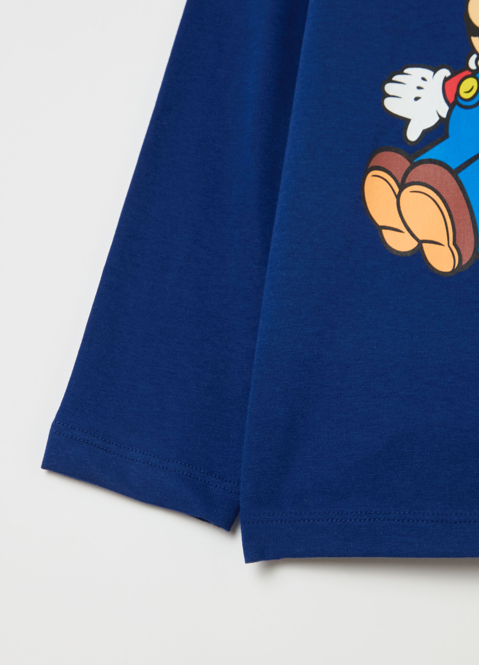 Long-sleeves T-shirt with Super Mario™ print