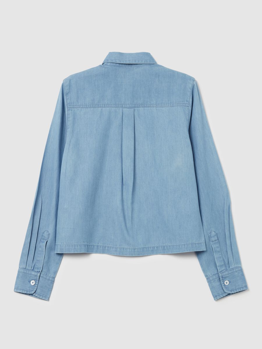 Denim shirt with pockets_4