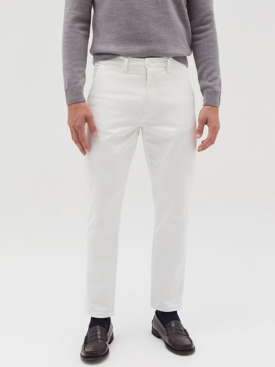 Stretch cotton chinos_1