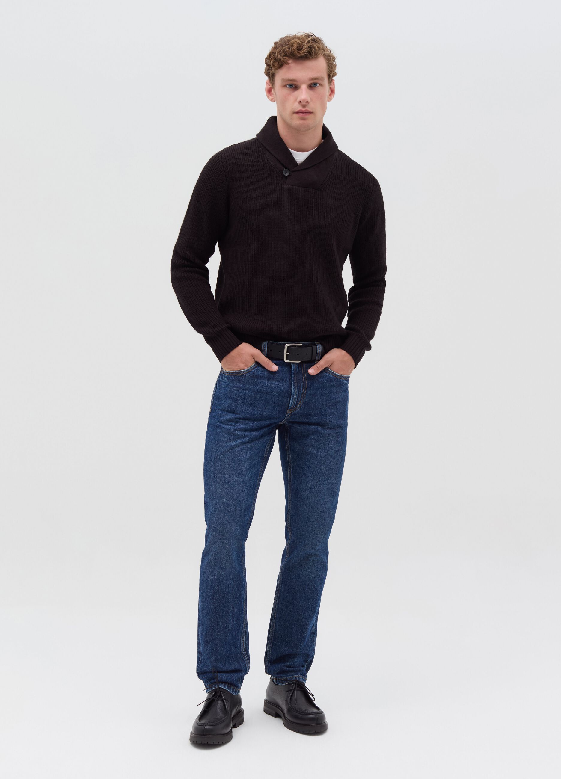 Regular-fit jeans with five pockets