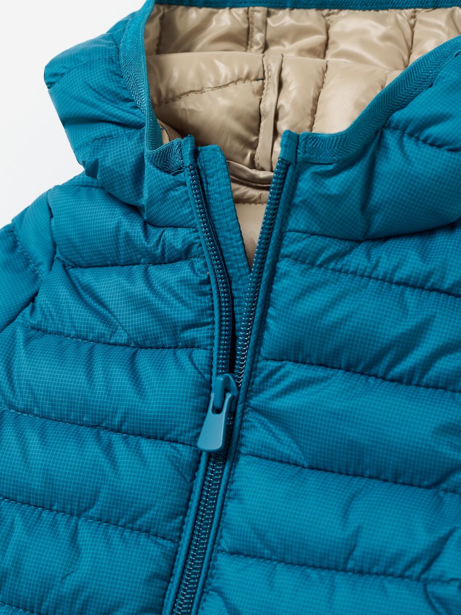 Ultralight down jacket with ripstop weave_2