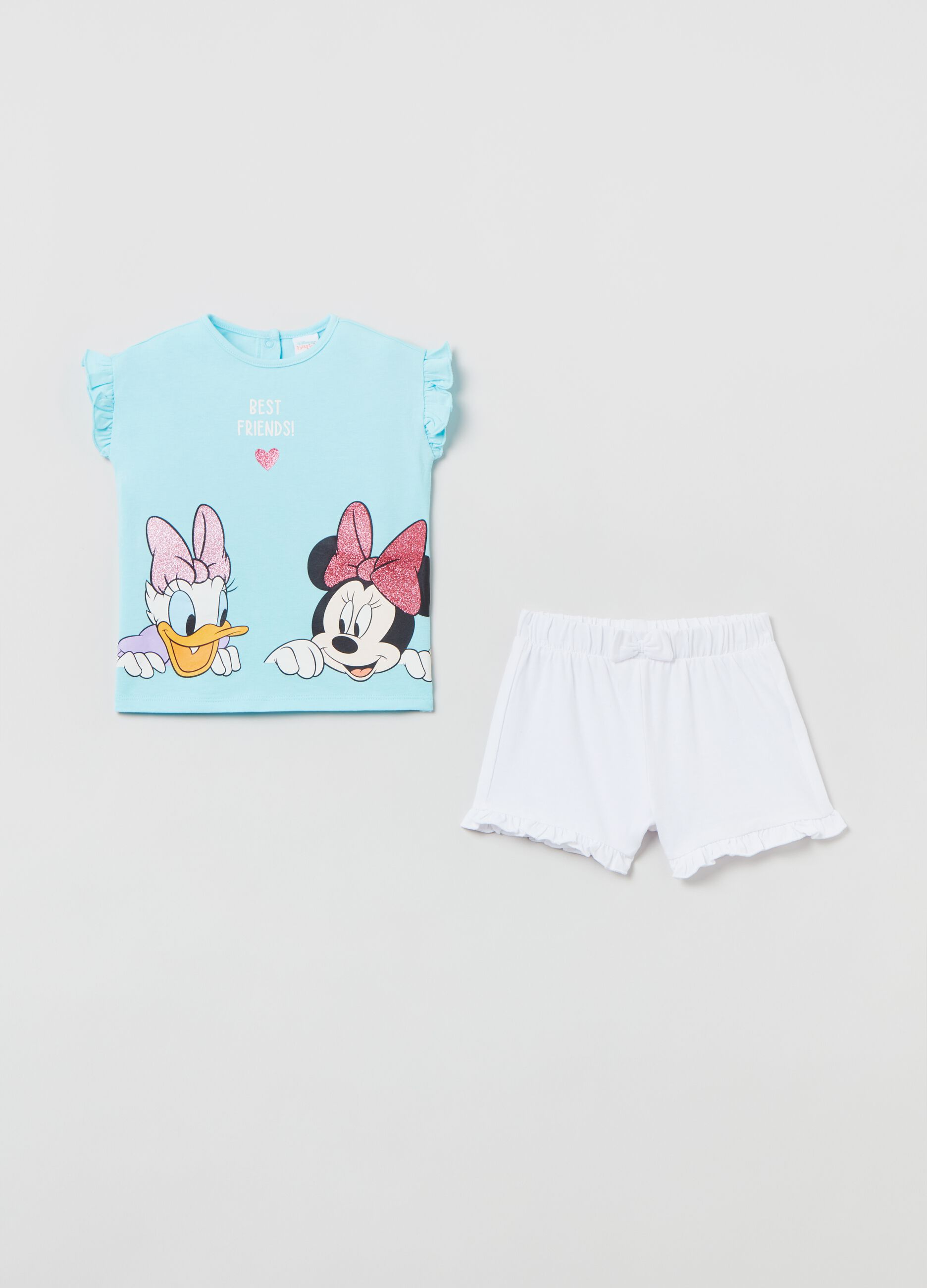 Disney Baby Minnie Mouse and Daisy Duck jogging set